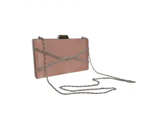 Ροζ επίσημη τσάντα - Meia