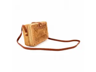 Τσάντα χειρός από ρατάν - Bianca