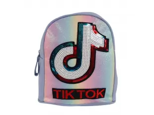 Μπλε παιδικό σακίδιο πλάτης - Tik Tok