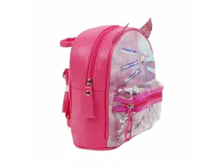 Παιδικό σακίδιο πλάτης κυκλάμινο - γατάκι