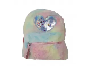 Πλούσιο σακίδιο πλάτης με σχήμα καρδιάς