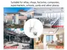Σετ 4 ασύρματων καμερών pan/tilt και καταγραφικού NVR